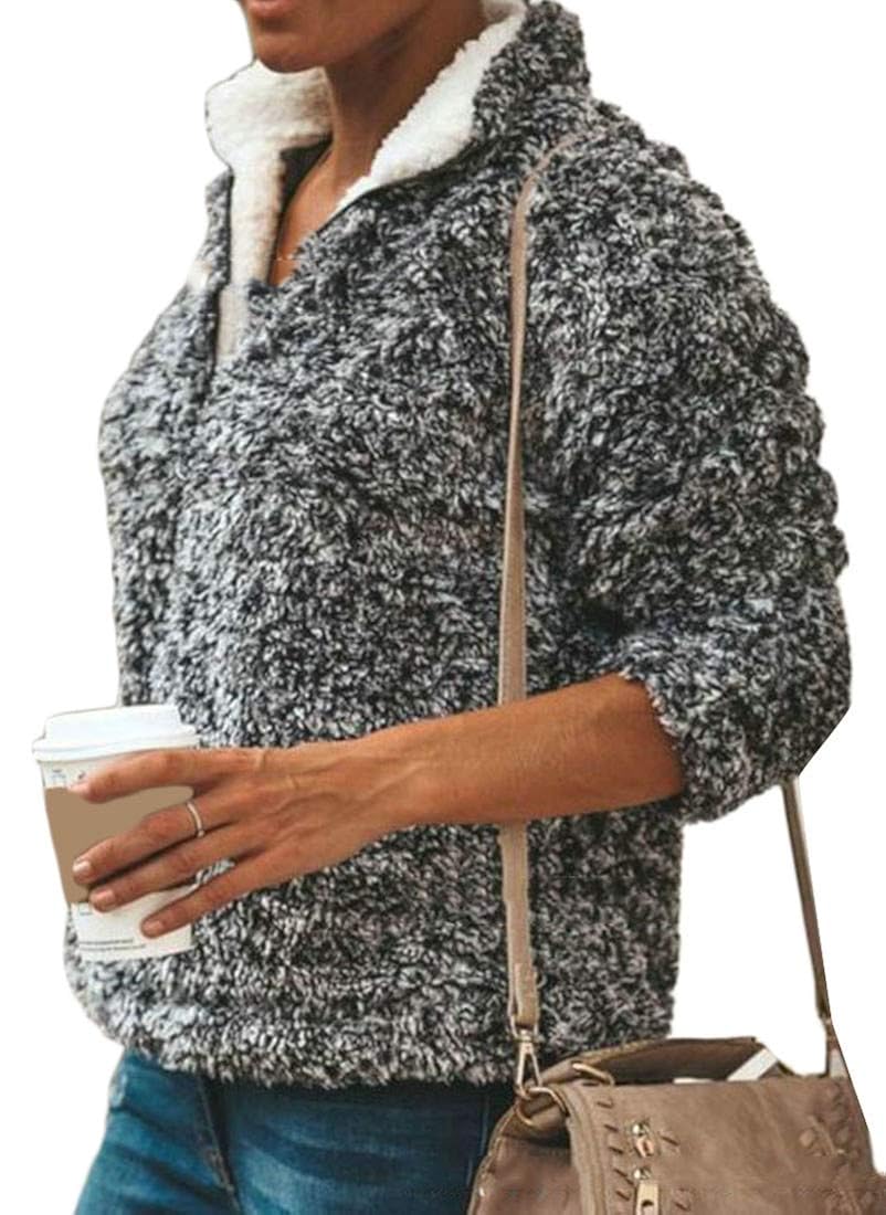 Macondoo Womens Fluffy Winter Thermal 