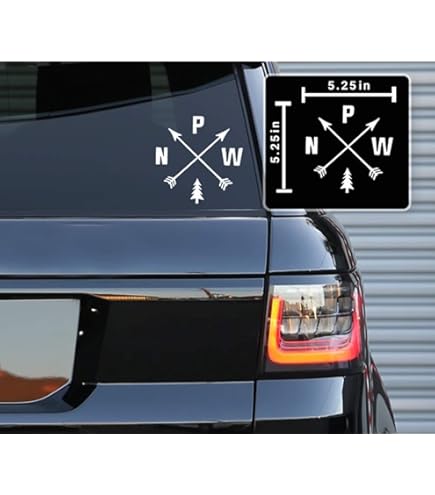 PNW Pacific Northwest Seattle Oregon Washington Parody Vinyl - Foto 6