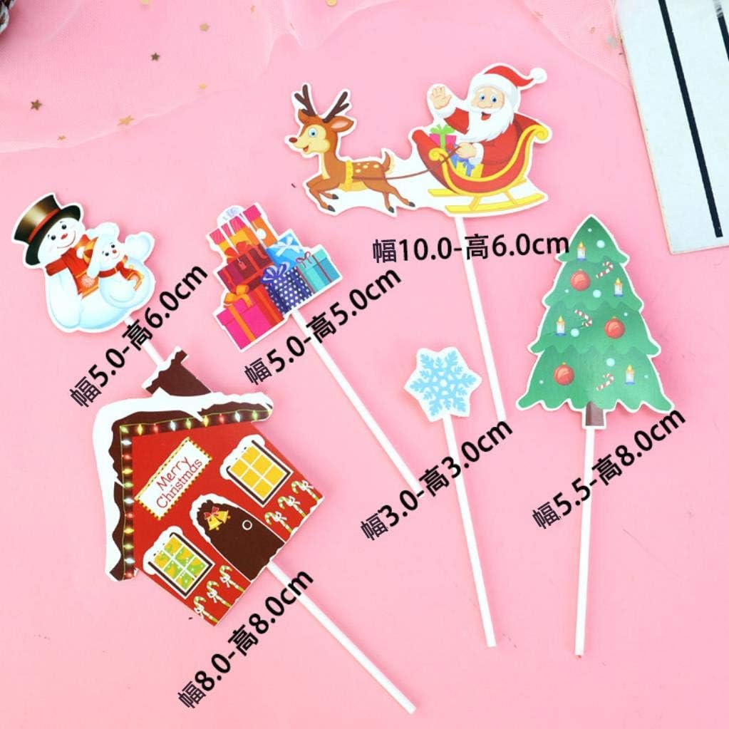 Amazon Yonik ケーキトッパー クリスマス ケーキ飾り ケーキデコレーション ケーキピック カップケーキトッパー クリスマスパーティー 雪だるま サンタ 鹿 16点セット デコレーションツール オンライン通販