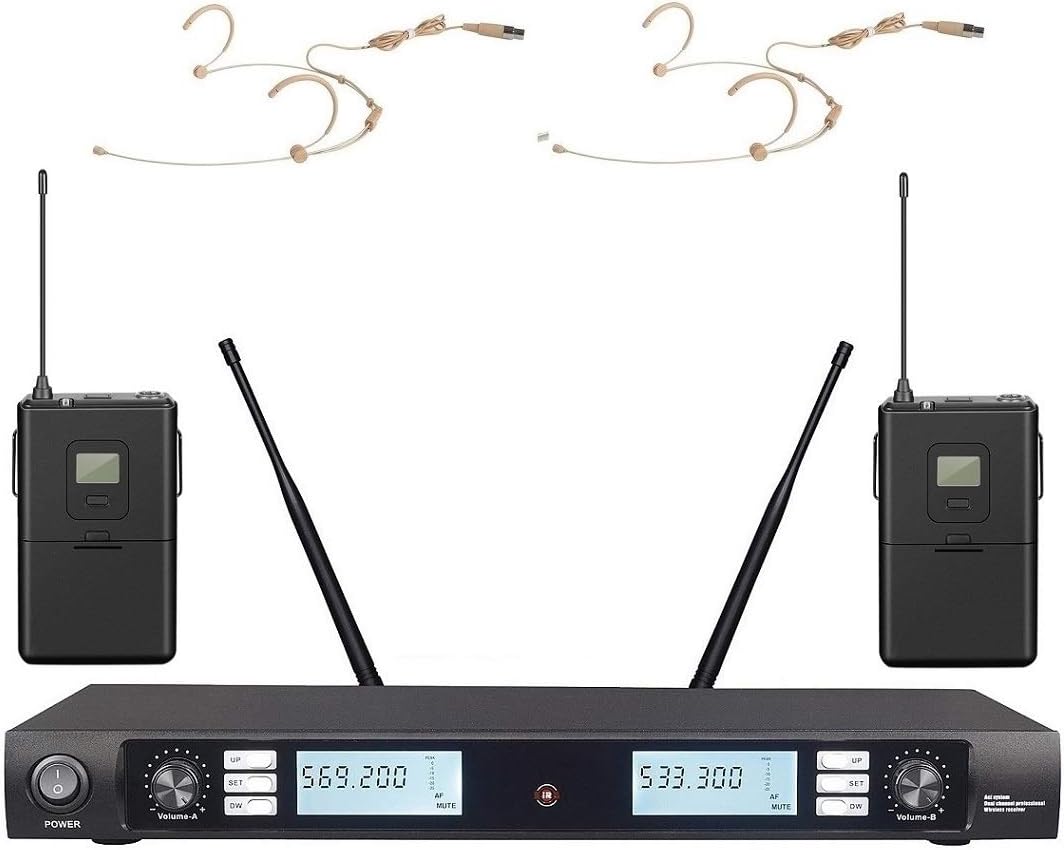Professional Headset Wireless Microphone system uhf Wireless Headworn Microphone outdoor wireless microphone for speech meeting church school