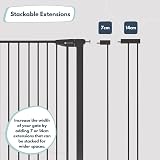 Venture Q-Fix 110cm Extra Tall Baby Gate for Stairs 73-80cm Wide Black view 7