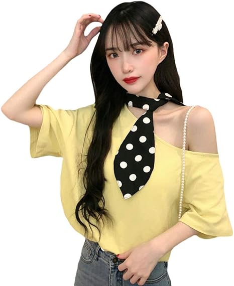 Amazon Bestmood Tシャツ レディース 半袖 オフショルダー トップス 夏 ファッション カットソー ゆったり 肩出し Tシャツ セクシー リボン付き 可愛いfreeイエロー Tシャツ カットソー 通販 Amazon Bestmood Tシャツ レディース 半袖 オフショルダー トップス 夏 ファッション カットソー ゆったり 肩出し Tシャツ セクシー リボン付き 可愛いfreeイエロー Tシャツ カットソー 通販