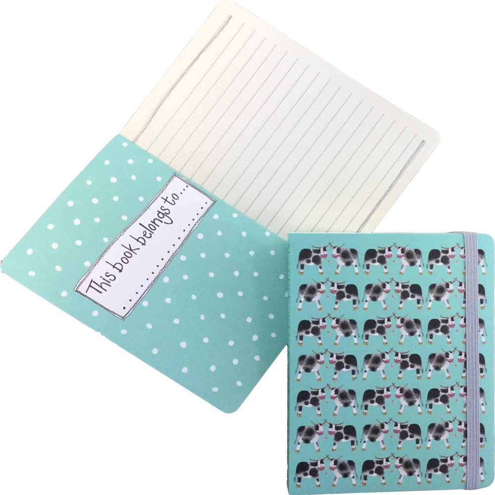 ALEX CLARK Dairy Cows Small Chunky Notebook