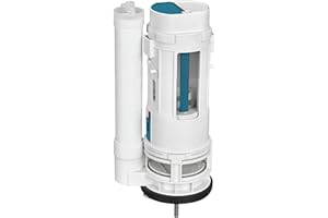 Toilet Flush Valves Replacement Valve Assembly for Drainage Hole Applicable to 2.56"-2.95" for One Piece Dual Flush Drain Val