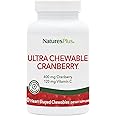 Nature's Plus - Ultra Chewable-Cranberry W/Vit C, 200 mg, 90 chewable tablets