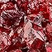 Marlboro Red - Crushed Fire Glass for Indoor and Outdoor Fire Pits or Fireplaces | 10 Pounds | 1/2 Inch - 3/4 Inch