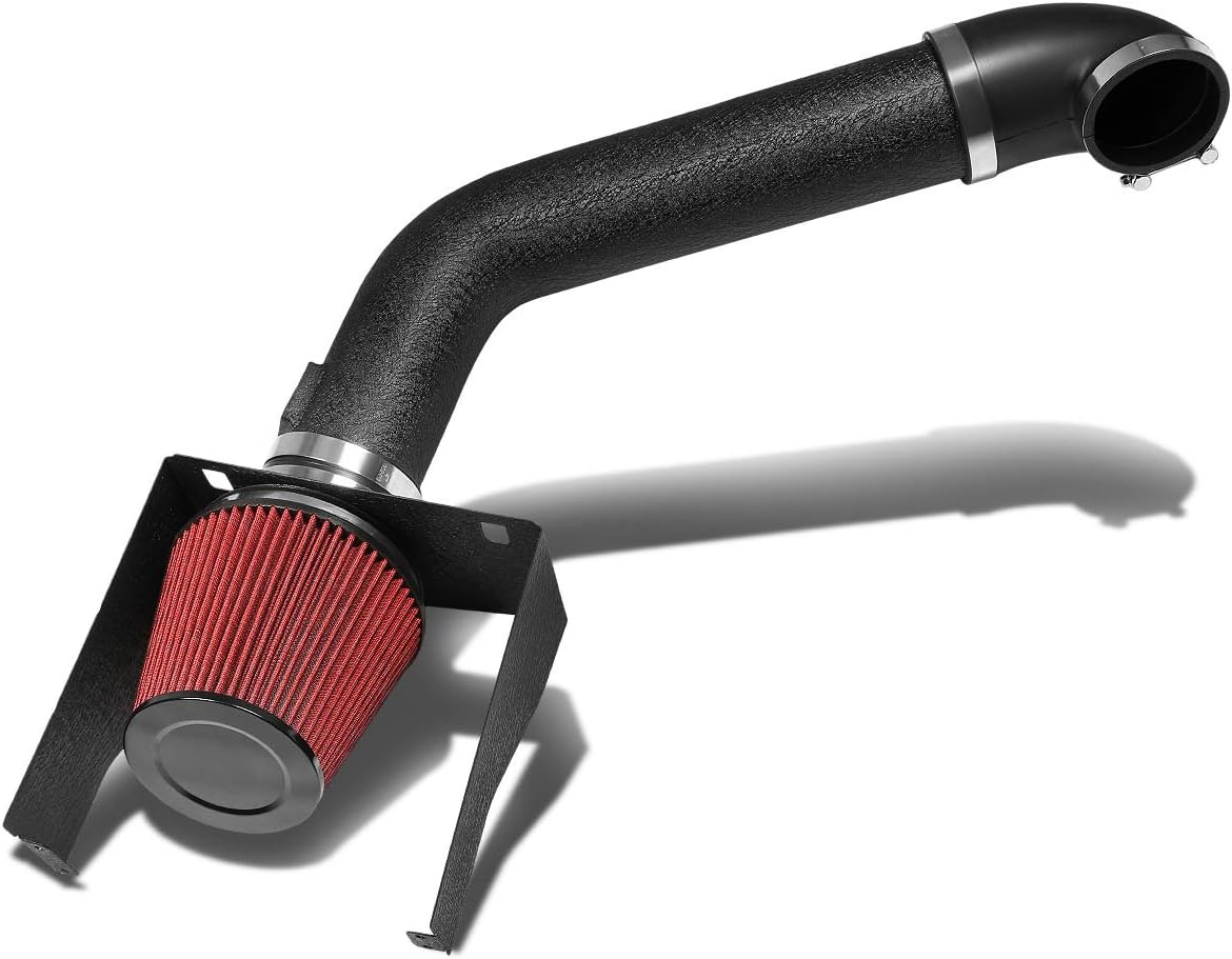 RED Cold Air Intake Kit Heat Shield For 0714 Expedition Navigator 5.4L