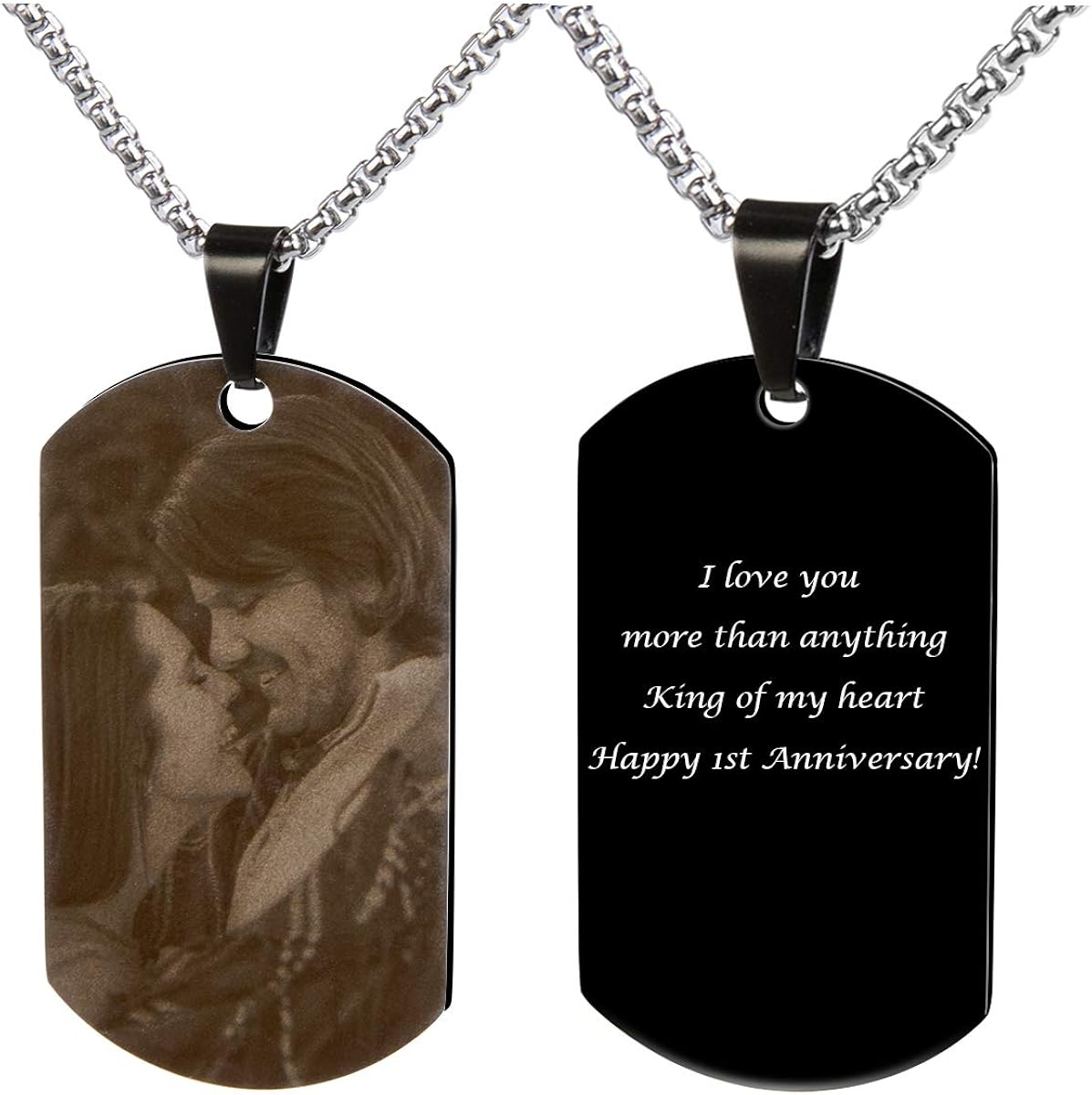 dog tag human necklace
