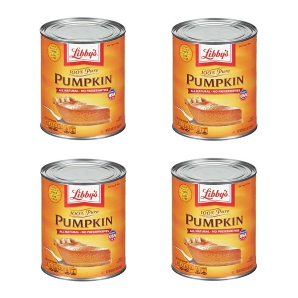 LIBBYS 100% PURE PUMPKIN – 29 OZ (4 – PACK)