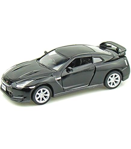Amazon.com: KiNSMART 2009 Nissan GT-R R35 Gray 5