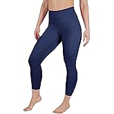 90 Degree By Reflex Womens High Waisted Capri Legging Side Pocket Squat Proof Gym Workout Yoga Pant