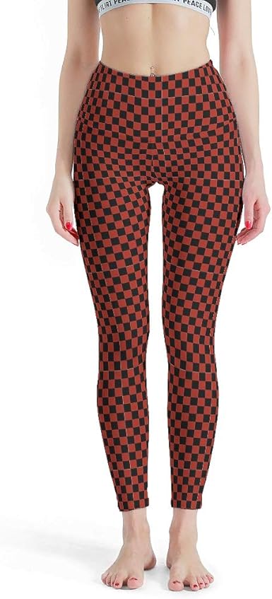 tight plaid pants womens