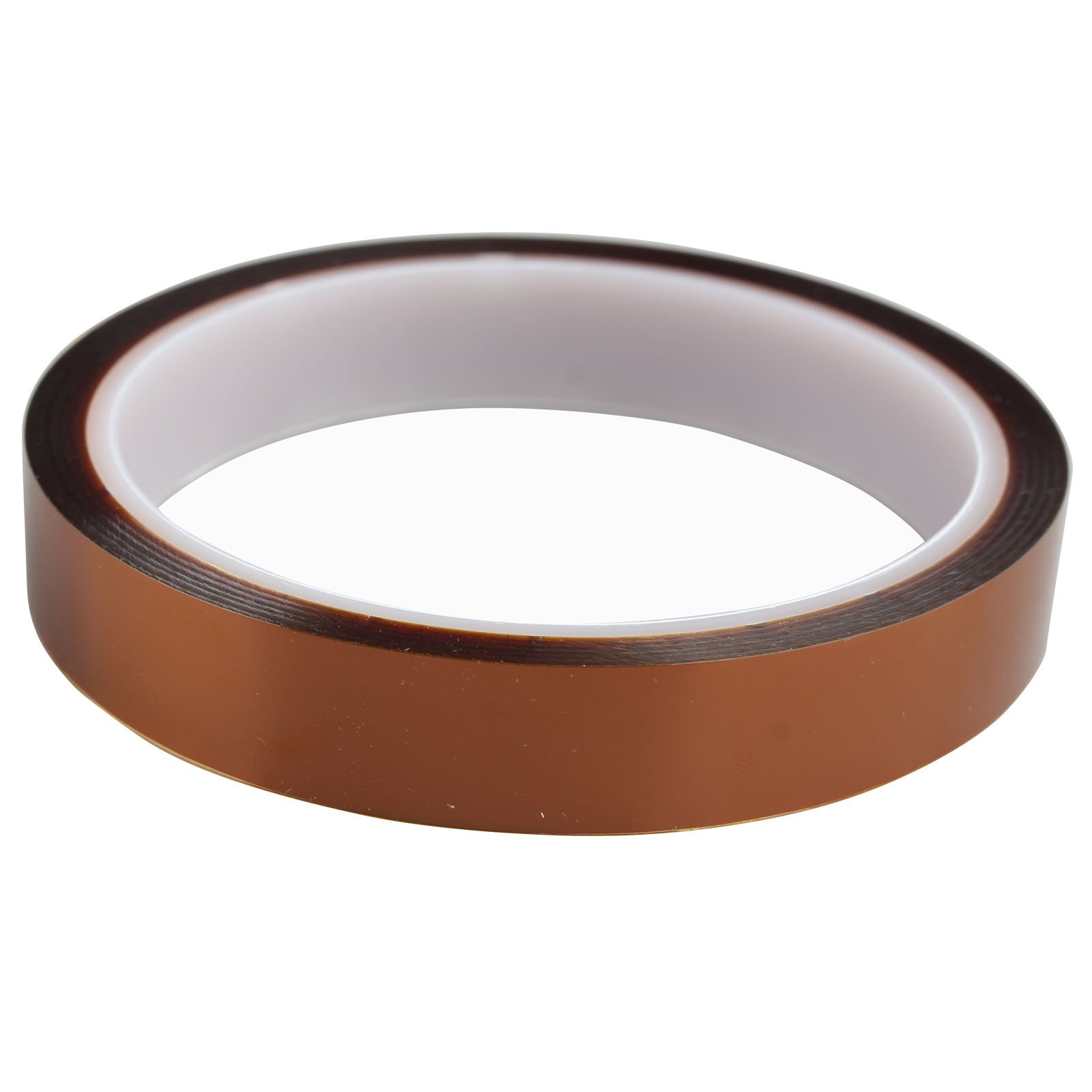 HALJIA 15mm*33m/100ft Polyimide Heat High Temperature Resistant Adhesive Gold Tape for 3D Printer Platform/Electric Task/Soldering Task/Insulating Circuit Boards Temperature Resistant Upto 280'c