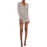 Forever 21 Womens Mini Wrap Sweater Dress