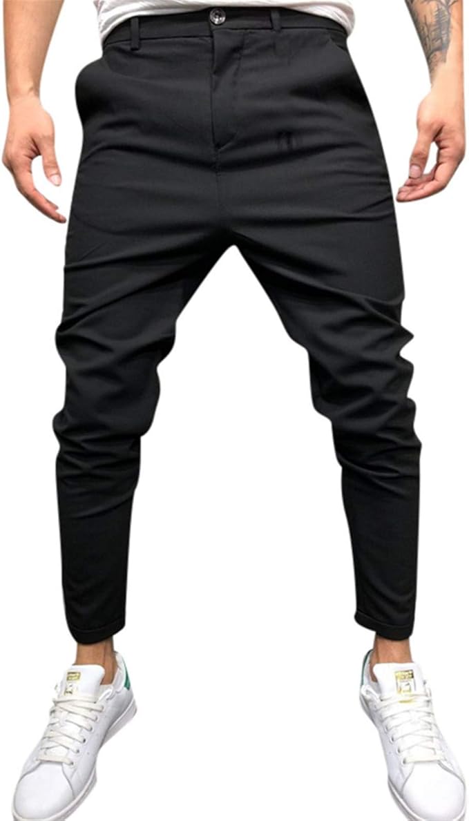 skinny fit smart pants