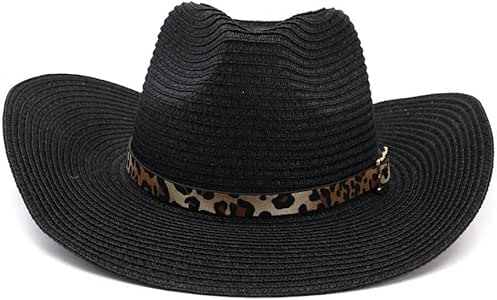 shunlidas Western Cowboy Sombrero de Paja Macho Playa al Aire Libre