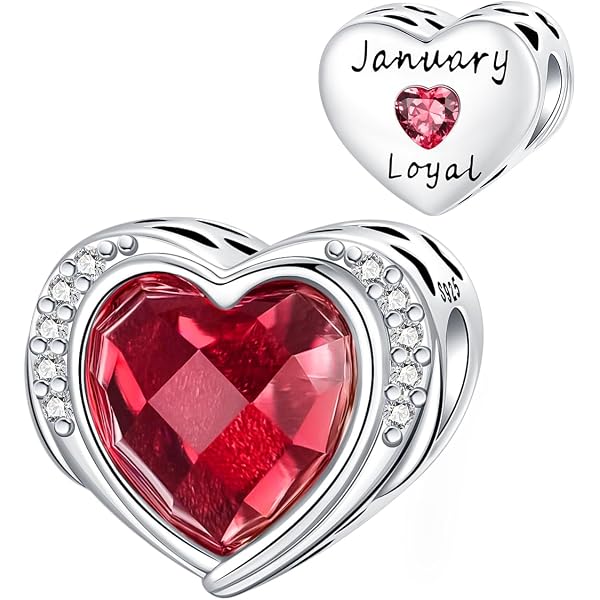 Charme Argent 925 Annmors - Perles Animal Et Love Avec Zirconium - Cadeau Femme Noël Saint Valentin