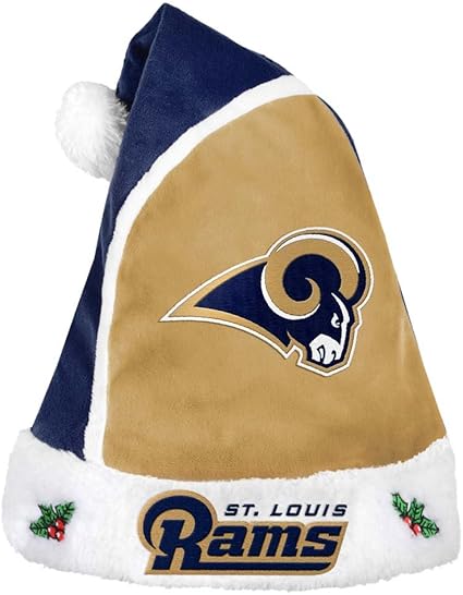 rams santa hat