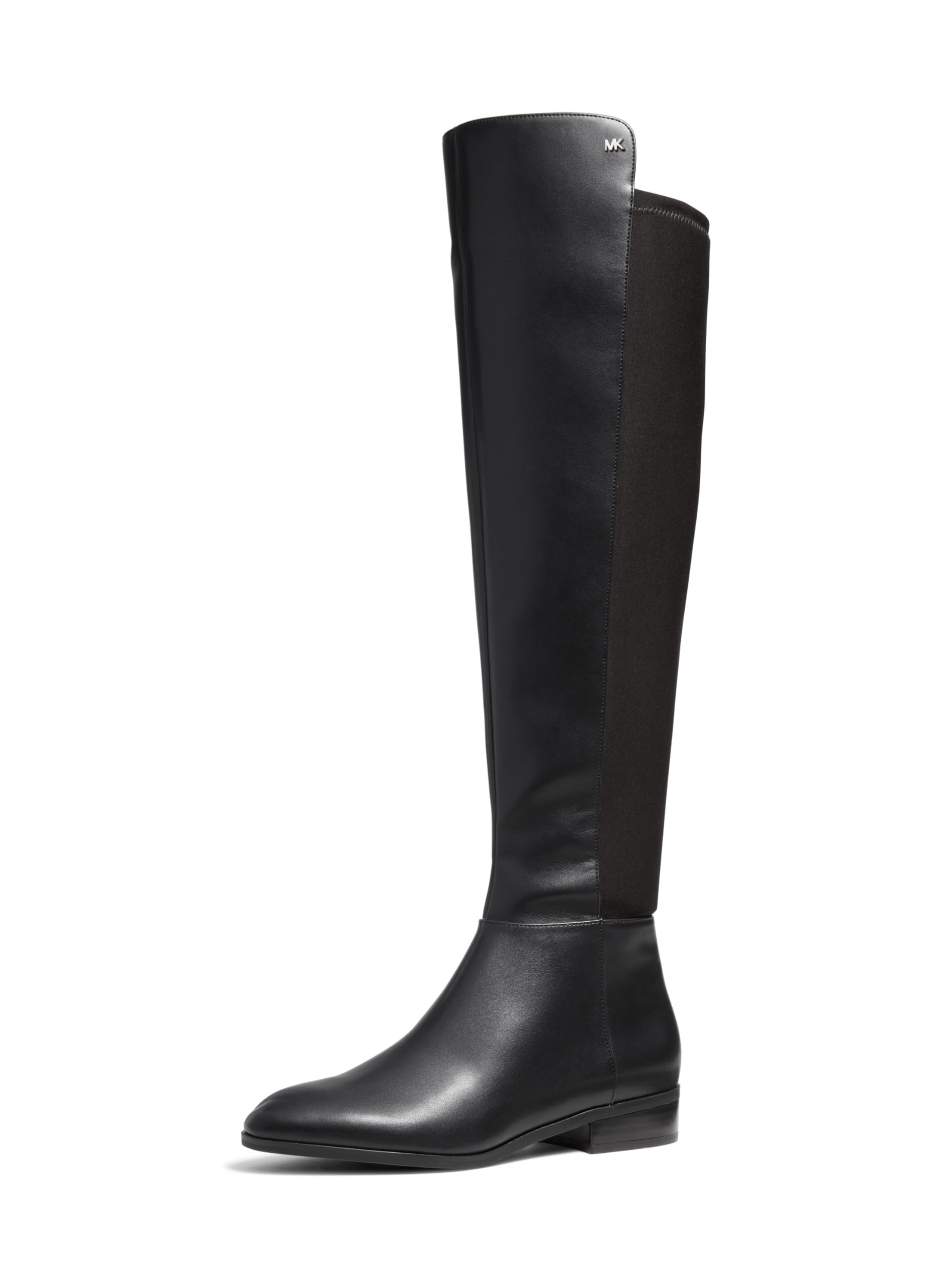 Michael Kors Women’s Bromley Flat Boot, Black, 7.5