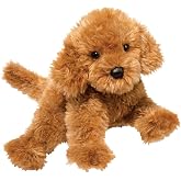 Douglas Addie Caramel Labradoodle Plush Stuffed Animal, 16 Inch Soft Realistic Labradoodle Dog Toy &ndash; Fluffy Caramel Puppy Plush for Kids, Dog Lovers &amp; Collectors