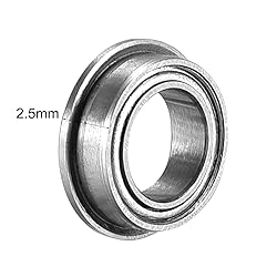 uxcell MF85ZZ Flanged Ball Bearing 5mmx8mmx2.5mm