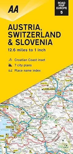 Download Road Map Austria, Switzerland and Slovenia PDF