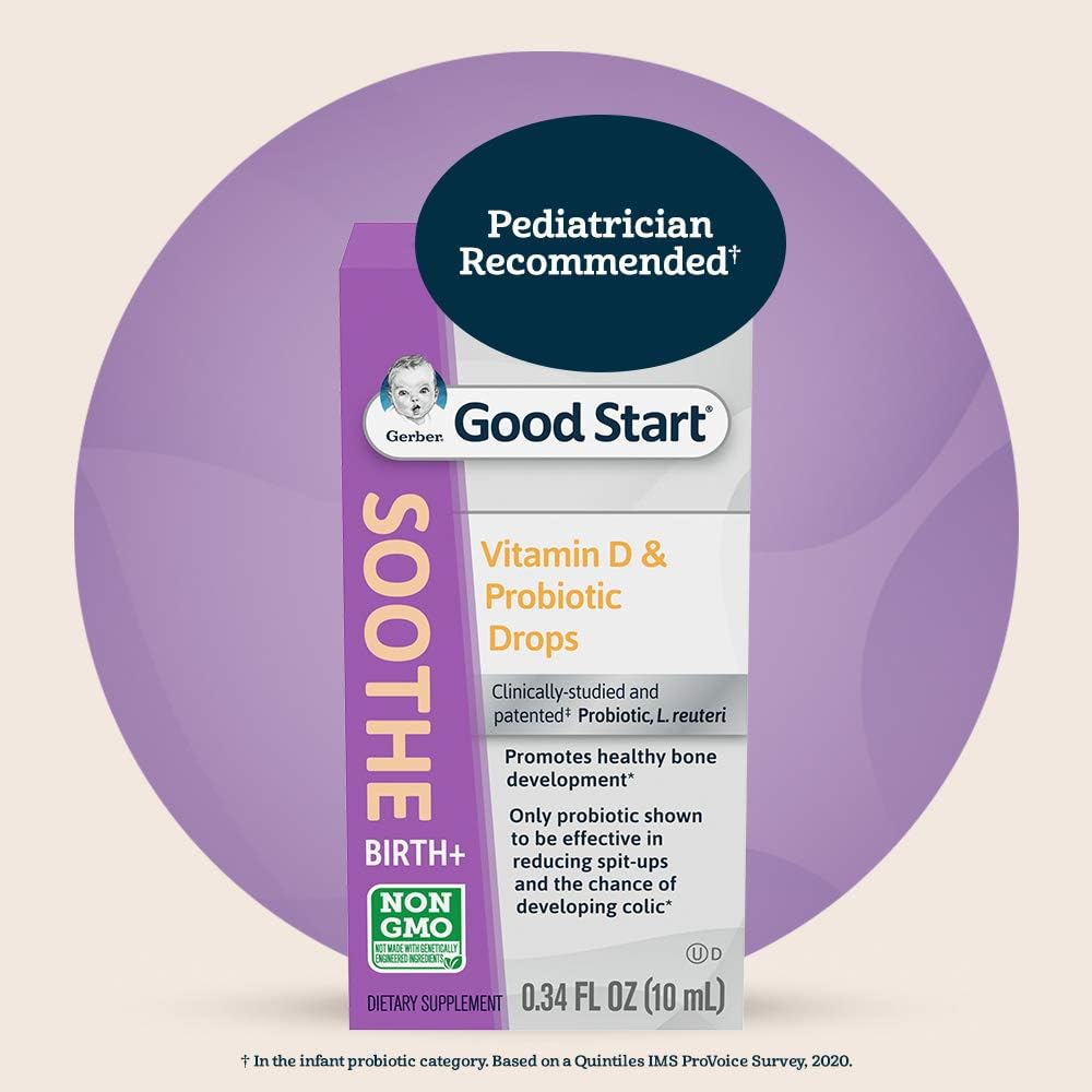 gerber soothe vitamin d