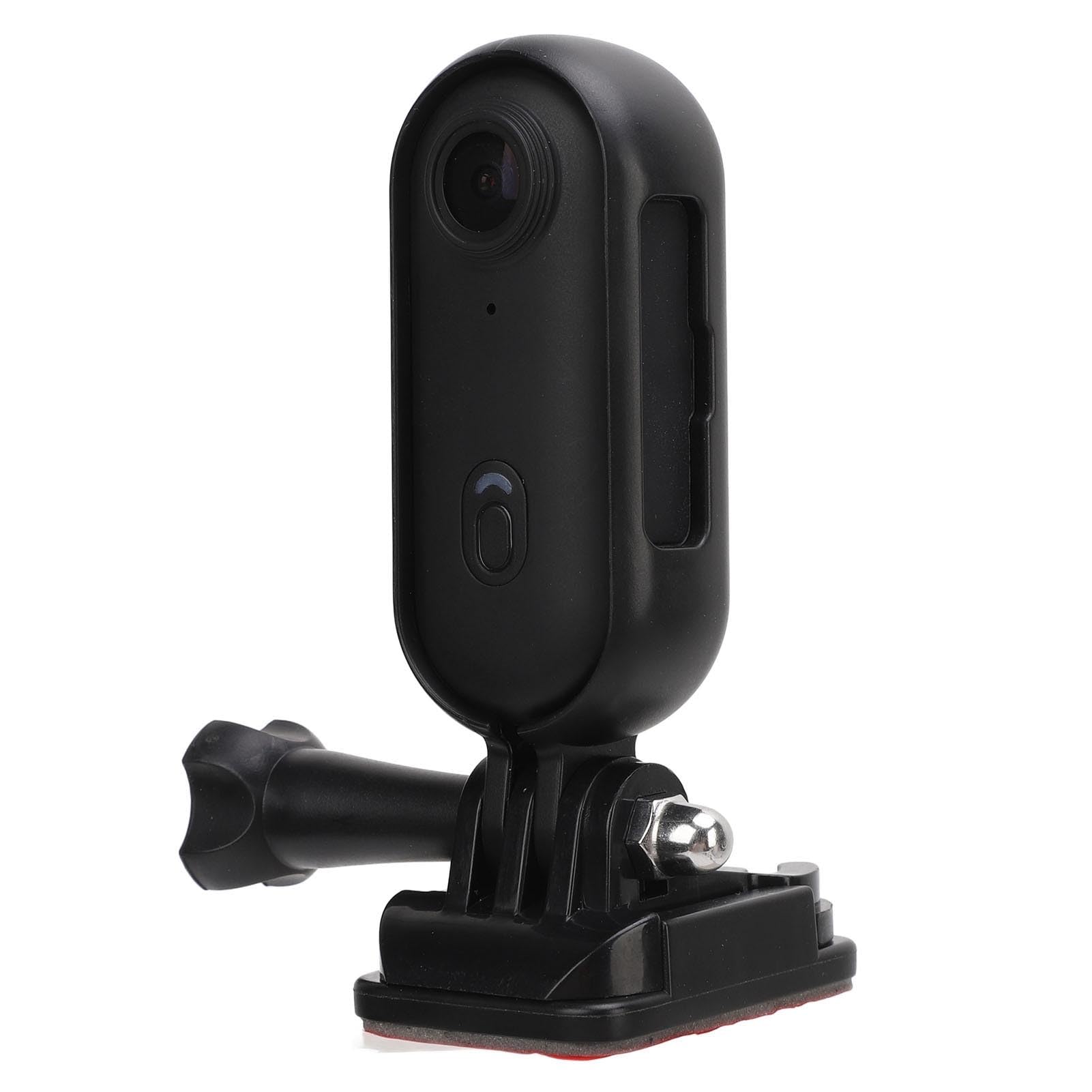 Bewinner New 8MP WIFI Pet Collar Camera Kit | Wireless Wearable Action Camera | 120° Wide Angle Helmet Camera with Data Cable for Phone, Outdoor Sports (Black)