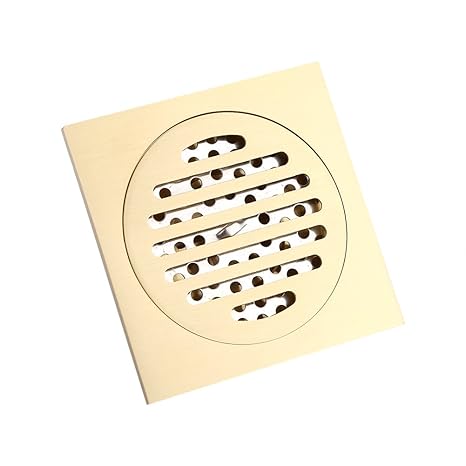 Amazon Com Yosoo Brass Square Shower Floor Drain Bathroom