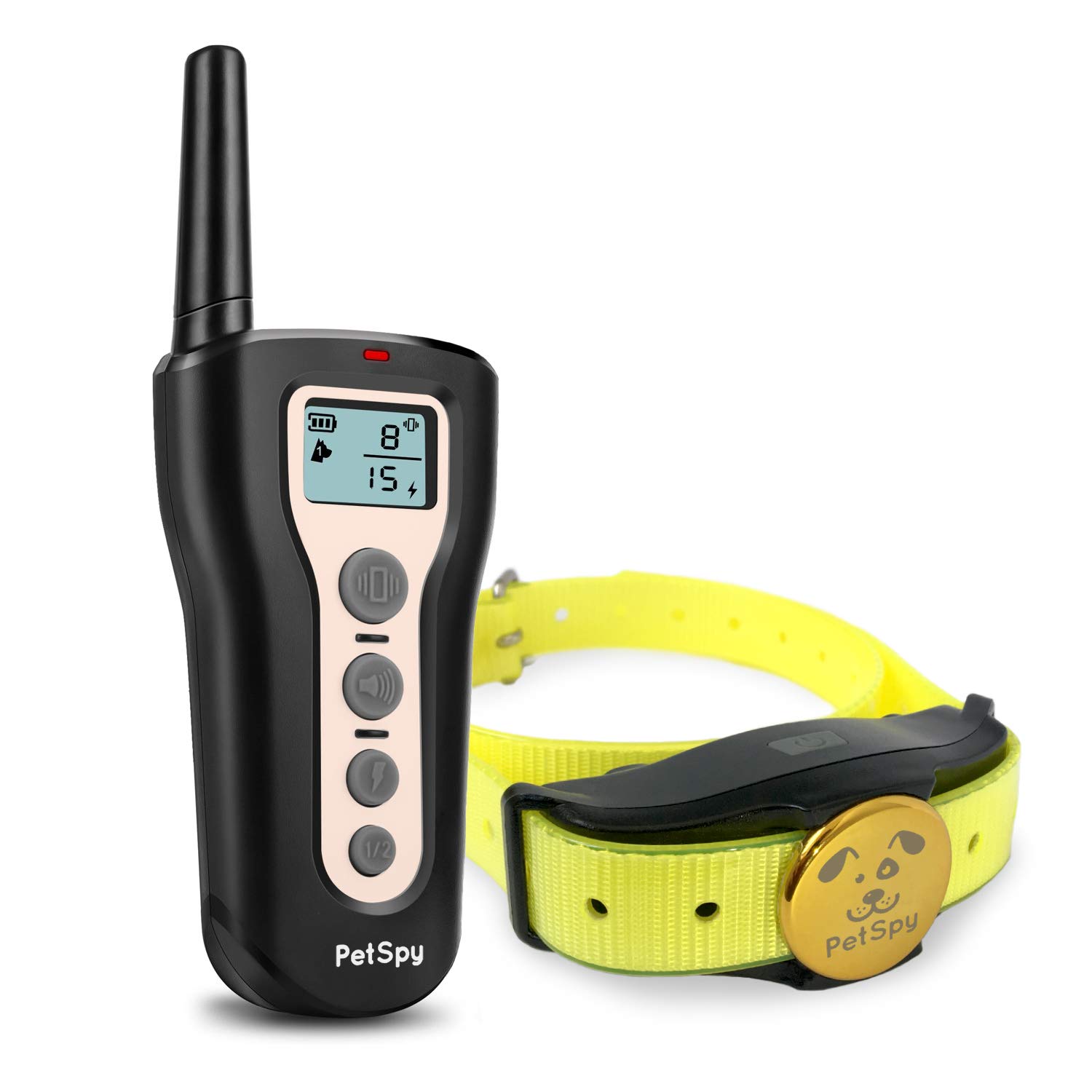 Photo 1 of PetSpy P320N Dog Training Shock Collar, 400 Yards, Medium to Large Dogs, with Vibration, Electric Shock and Beep, Waterproof, Remote Trainer