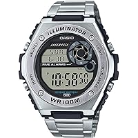 Casio Orologio Sportivo AEQ-120W-9AVCF - Batteria 10 Anni, 100 Metri Impermeabile, Analogico-digitale Con Allarmi E Timer - 5