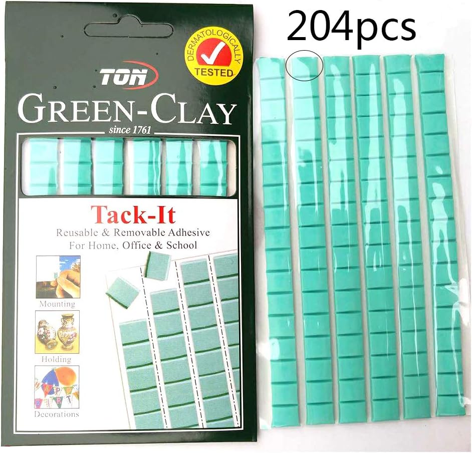 Adhesive Putty 204Pcs Adhesive Poster Tacky Putty Sticky NonToxic