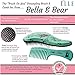 Detangling Hair Brush and Comb Set, the Best Detangler Brush for Wet or Dry Hair, no more tangles, no more tears by Bella & Bear .
