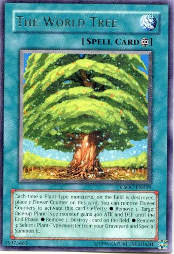 Yu-Gi-Oh! - The World Tree (CSOC-EN059) - Crossroads of Chaos - Unlimited Edition - Rare
