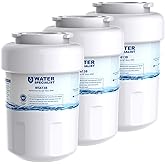 Waterspecialist WS613B Replacement for MWF®, SmartWater® MWFP, MWFA, GWF, HDX FMG-1, WFC1201, GSE25GSHECSS, PC75009, RWF1060, Kenmore® 9991 Refrigerator Water Filter, 3 Filters