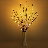 URAQT Led Branch Lights 3 Pack 73cm Flexible Decor Indoor Warm White view 1