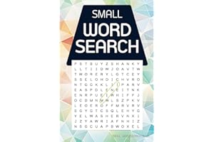 Small Word Search Books: Mini Word Search Books For Adults : Pocket Size Easy to Carry : Good for Adults or Anyone Who Wants 