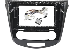 10.1 Inch Compatible with Nissan Qashqai Xtrail 2015-2019 Car Radio Stereo Fascia Frame Head Unit Android Screen GPS MP5 Play