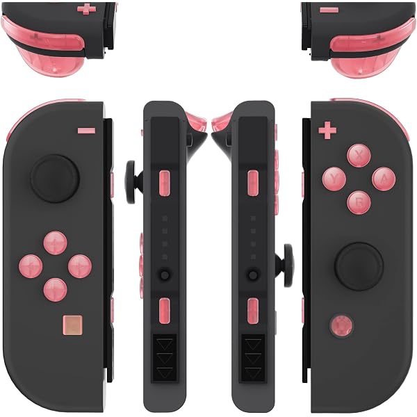 Amazon.com: eXtremeRate Complete Replacement Buttons for Nintendo