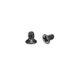 uxcell M2 x 3mm Phillips Screw Fastener Black for