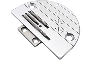 CKPSMS Brand-Three Row Needle Plate&Feed Dog Set Works on All Industrial Single Needle Machines and are Compatible with/Replacement for JUKI Brand DDL-8300/8500/8700 Brother Brand B757 B758 B767 B781