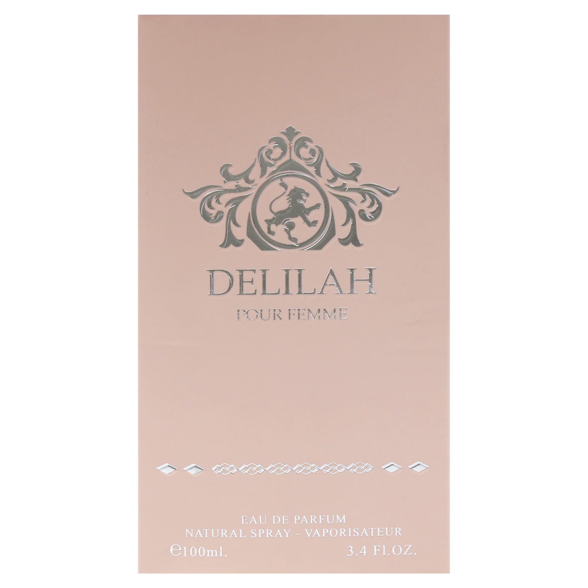 Lattafa Maison Alhambra Delilah Pour Femme Eau de Parfum Spray for Women, 3.4 Ounce / 100 Ml