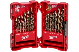 Milwaukee Electric Tools 48-89-2332 29Pc Cobalt Helix Drill Bit Set, Red
