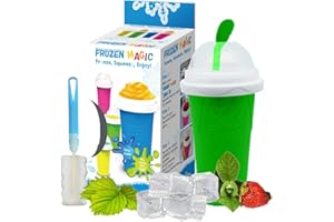 350ml Slush Cups Slushy Maker Cup Slushie Smoothie Machine for Home Kids Portable Milk Drinks and Juices Quick Frozen Smoothi