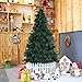 Goplus Artificial Christmas Tree Xmas Pine Tree with Solid Metal Legs Perfect for Indoor and Outdoor Holiday Decoration (5 Feet, Green)