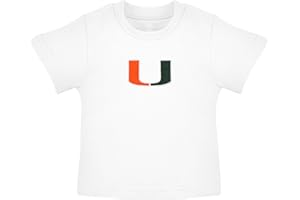 Creative Knitwear College Baby T-Shirt - Embroidered Team Logo, Unisex, Short Sleeve, 0-18 Months, Baby Sports Apparel