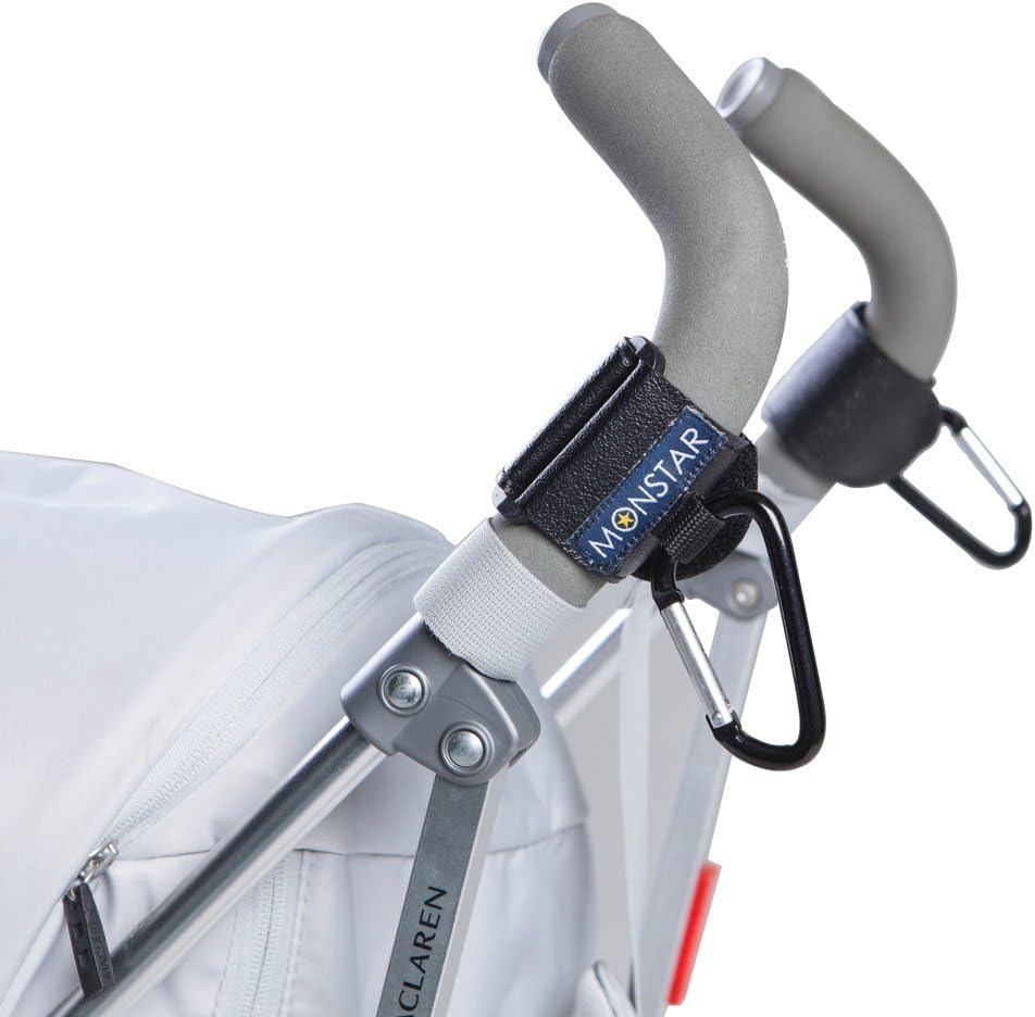 MONSTAR Stroller Hooks Pram Clip 2 Pack