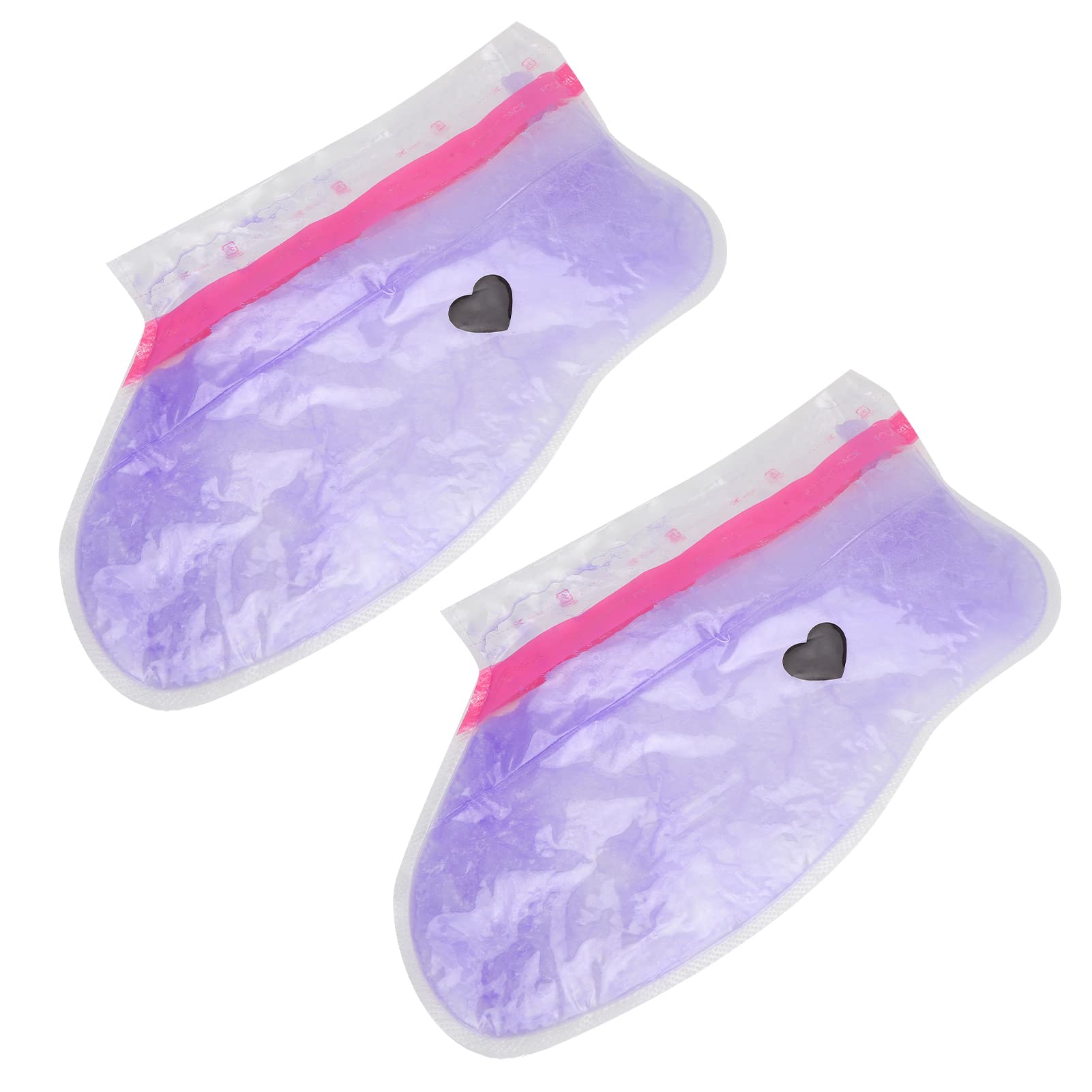 2pcs / Set Paraffin Wax Gloves, Healing Softening Smoothing Skin Wax Caring Treatment Mask for Hand Feet, Dead Skin Removal Accessory(#2)