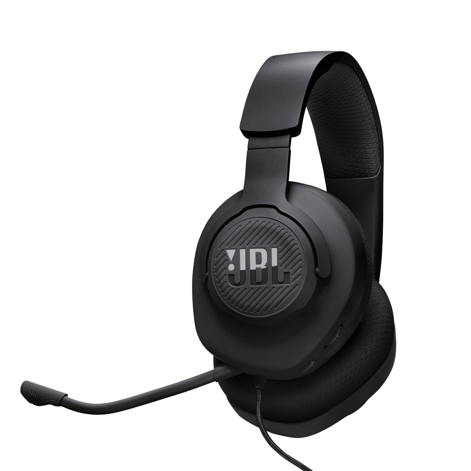 JBL, Fone de Ouvido Com Fio, Quantum 100M2, Headset Gamer, Over Ear, Microfone Removível - Preto