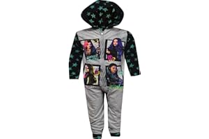 Centric Brands Girls' Disney Descendants Blanket Sleeper Onesie Pajama